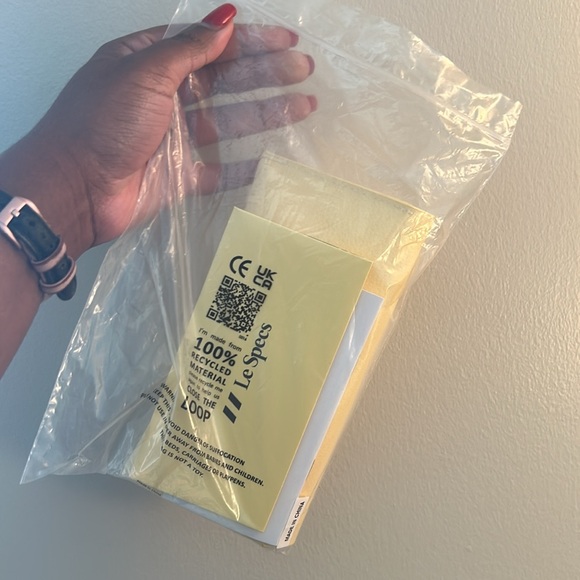 NWT Le Specs x Missoma Jupiter Link Black Pearl Aviator sunglasses - Picture 9 of 9